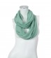 Loop Schal, schmal - einfarbig, jade