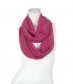 Loop Schal, schmal - einfarbig, magenta