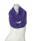 Loop Schal, schmal - einfarbig, lila
