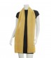 Schal, gelb