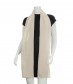 Schal, creme