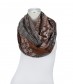 Schal, braun