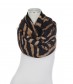 Schal, schwarz