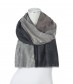 Schal, grau