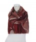 Schal, rot