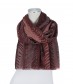 Schal, rot