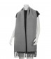 Schal, grau