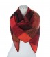 Schal, rot
