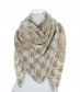 Schal, beige