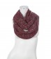 Schal, rot