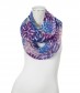 Schal, lila