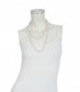 Perlenkette, creme