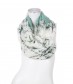 Damen Loop Schal - Blumen, Glanz, grün