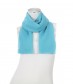 Majea Tuch Lima - schmal, uni, aqua
