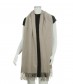 Damen Schal - einfarbiger Winterschal, taupe