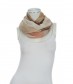 Damen Loop Schal, beige