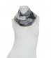Damen Loop Schal, grau