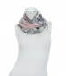 Damen Loop Schal, grau