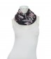Damen Loop Schal, schwarz