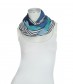 Damen Loop Schal, blau