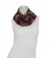 Damen Loop Schal, rot