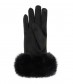 Damen Handschuhe, schwarz