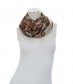Damen Loop Schal, beige
