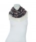 Damen Loop Schal, grau