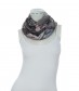 Damen Loop Schal, grau