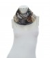 Damen Loop Schal, schwarz