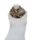 Damen Loop Schal, beige