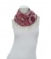 Damen Loop Schal, rot