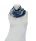 Damen Loop Schal, blau