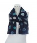 Damen Halstuch, schmal, blau