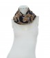 Damen Loop Schal, camel