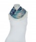 Damen Loop Schal, blau