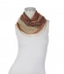 Damen Loop Schal, gelb