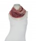 Damen Loop Schal, rosa