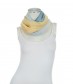 Damen Loop Schal, gelb