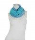 Damen Loop Schal, blau