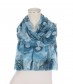 Damen Halstuch, blau