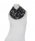 Damen Loop Schal, grau