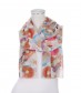 Damen Halstuch, schmal, orange