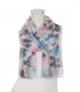 Damen Halstuch, schmal, grau
