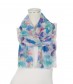 Damen Halstuch, schmal, blau