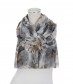 Damen Halstuch, grau