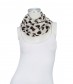 Damen Loop Schal, schmal, beige