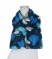 Damen Halstuch, schmal, blau