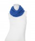 Loop Schal, schmal - einfarbig, blau