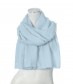 Damen Halstuch, XL - einfarbig, hellblau